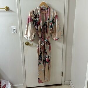 Japanese style kimono robe